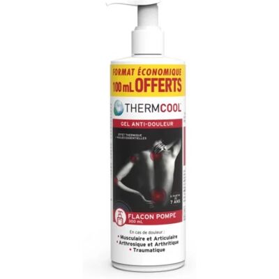 Parapharmacie en ligne > Hygiène & Premiers soins > Produits de premiers soins ThermCool Gel 300 ml - Publicité Parapharmacie en ligne > Hygiène & Premiers soins > Produits de premiers soins ThermCool Gel 300 ml - Publicité