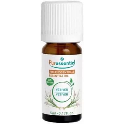 Puressentiel - Vetiver - Bio - 5 ml - huile essentielle - Publicité Puressentiel - Vetiver - Bio - 5 ml - huile essentielle - Publicité