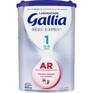 Gallia Bébé Expert AR 1 - Lait infantile pour 0-6 mois avec régurgitations - Publicité Gallia Bébé Expert AR 1 - Lait infantile pour 0-6 mois avec régurgitations - Publicité