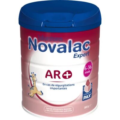 Novalac AR+ 6-36 mois - Lait infantile - Publicité Novalac AR+ 6-36 mois - Lait infantile - Publicité