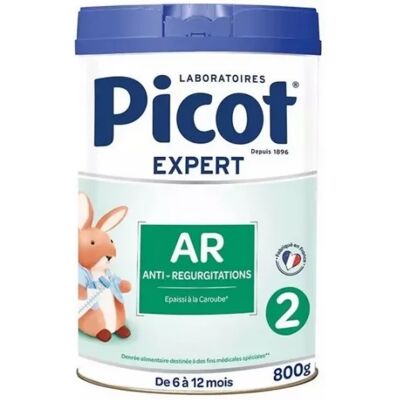 Lait infantile Picot AR 2 - Anti-régurgitation - 6-12 mois - Publicité Lait infantile Picot AR 2 - Anti-régurgitation - 6-12 mois - Publicité