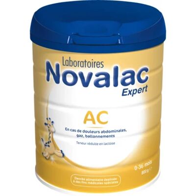Novalac Expert AC Lait Infantile - Soulage Troubles Digestifs - Publicité Novalac Expert AC Lait Infantile - Soulage Troubles Digestifs - Publicité