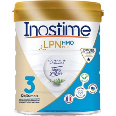 Inostime LPN HMO Plus 3ème Âge 12-36 Mois - Lait en Poudre - Publicité Inostime LPN HMO Plus 3ème Âge 12-36 Mois - Lait en Poudre - Publicité