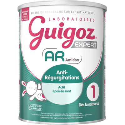 Guigoz Lait Bébé Expert AR 0-6 mois - Publicité Guigoz Lait Bébé Expert AR 0-6 mois - Publicité