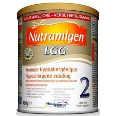 Parapharmacie en ligne > Bébé & Maman > Alimentation bébé > Laits infantiles > Laits 2ème âge Nutramigen 2 LGG Dès 6 Mois Poudre 400 g - Publicité Parapharmacie en ligne > Bébé & Maman > Alimentation bébé > Laits infantiles > Laits 2ème âge Nutramigen 2 LGG Dès 6 Mois Poudre 400 g - Publicité