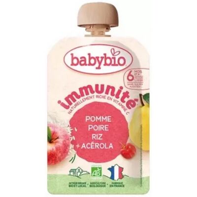 Parapharmacie en ligne > Bébé & Maman > Alimentation bébé > Repas pour bébé Babybio Immunité 6 Mois et + Bio 100 g - Publicité Parapharmacie en ligne > Bébé & Maman > Alimentation bébé > Repas pour bébé Babybio Immunité 6 Mois et + Bio 100 g - Publicité