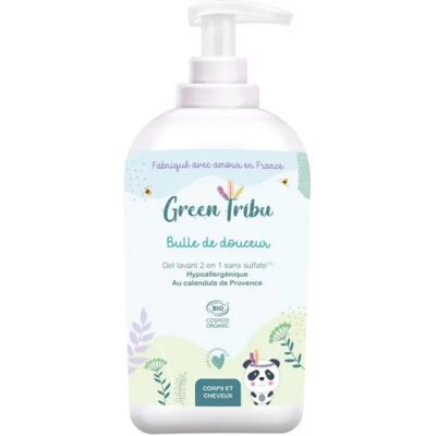 Parapharmacie en ligne > Hygiène & Premiers soins > Produits pour la douche et le bain Green Tribu Bulle de Douceur 500 ml - Publicité Parapharmacie en ligne > Hygiène & Premiers soins > Produits pour la douche et le bain Green Tribu Bulle de Douceur 500 ml - Publicité