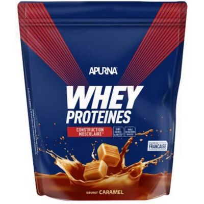 Apurna Whey Protein Caramel - Protéine de lactosérum - Publicité Apurna Whey Protein Caramel - Protéine de lactosérum - Publicité