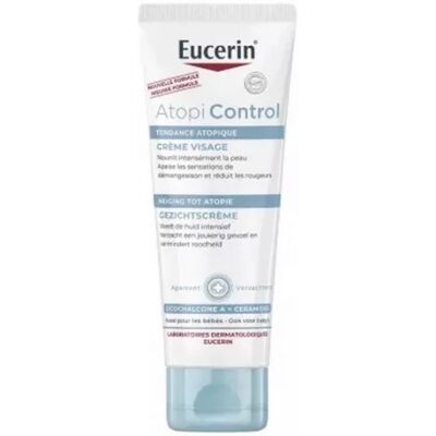 Eucerin AtopiControl Crème Visage Calmante et Apaisante - Peaux Sèches à Atopi - Publicité Eucerin AtopiControl Crème Visage Calmante et Apaisante - Peaux Sèches à Atopi - Publicité