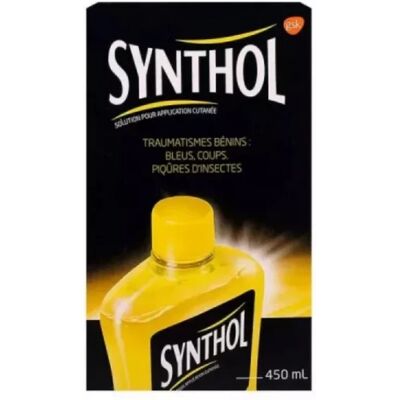 Synthol - Solution Cutanée - 450 ml - Médicament - Publicité Synthol - Solution Cutanée - 450 ml - Médicament - Publicité