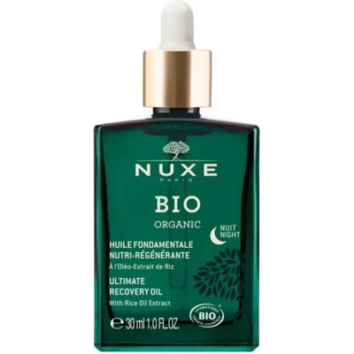 Huile de Nuit Bio Organique Nuxe - Huile Régénérante Nocturne - Unisexe - Publicité Huile de Nuit Bio Organique Nuxe - Huile Régénérante Nocturne - Unisexe - Publicité