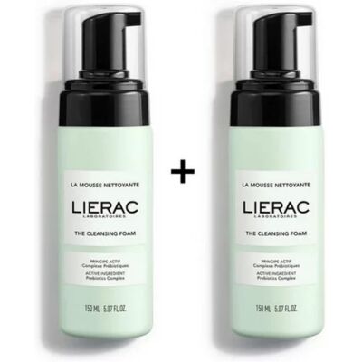 Mousse Nettoyante Visage & Yeux Lierac - Nettoyant Visage - Publicité Mousse Nettoyante Visage & Yeux Lierac - Nettoyant Visage - Publicité