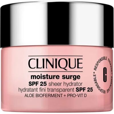 Clinique Moisture Surge SPF 25 Hydratant Léger - Crème Hydratante - Publicité Clinique Moisture Surge SPF 25 Hydratant Léger - Crème Hydratante - Publicité