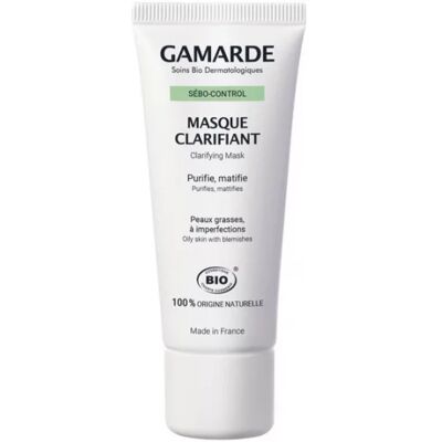 Masque Clarifiant Bio Gamarde pour Imperfections - 40ml - Publicité Masque Clarifiant Bio Gamarde pour Imperfections - 40ml - Publicité