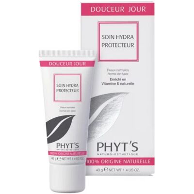 Hydratant facial bio à la tournesol et aloe vera de Phyt's - Crème visage peau normale - Publicité Hydratant facial bio à la tournesol et aloe vera de Phyt's - Crème visage peau normale - Publicité