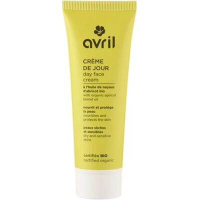 Crème de jour bio Avril pour peaux sèches et sensibles - France - Publicité Crème de jour bio Avril pour peaux sèches et sensibles - France - Publicité