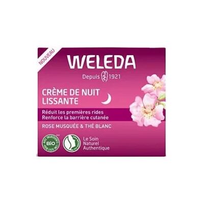 Weleda Rose Muquée & Thé Blanc Crème de Nuit - Crème de Nuit - Publicité Weleda Rose Muquée & Thé Blanc Crème de Nuit - Crème de Nuit - Publicité