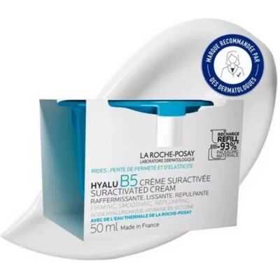 Parapharmacie en ligne > Beauté & Soins > Produits de soins du visage > Soins hydratants et nourrissants pour le visage La Roche-Posay Hyalu B5 Crème Suractivée Recharge 50 ml - Publicité Parapharmacie en ligne > Beauté & Soins > Produits de soins du visage > Soins hydratants et nourrissants pour le visage La Roche-Posay Hyalu B5 Crème Suractivée Recharge 50 ml - Publicité