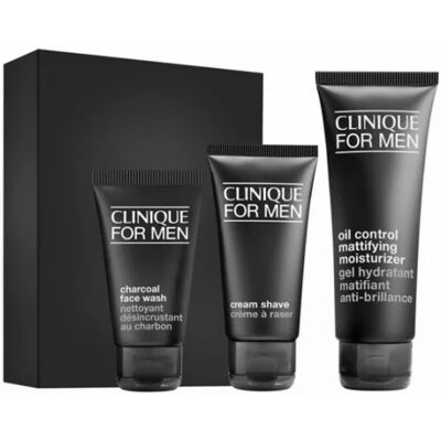 Clinique - Oil-Free Essentials Starter Kit - Nettoyant Visage Contrôle Huile - Publicité Clinique - Oil-Free Essentials Starter Kit - Nettoyant Visage Contrôle Huile - Publicité