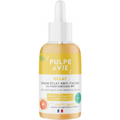 Parapharmacie en ligne > Beauté & Soins > Produits de soins du visage > Produits anti-tâches et dépigmentants Pulpe de Vie Éclat Sérum Anti-Tâches Pamplemousse 30 ml - Publicité Parapharmacie en ligne > Beauté & Soins > Produits de soins du visage > Produits anti-tâches et dépigmentants Pulpe de Vie Éclat Sérum Anti-Tâches Pamplemousse 30 ml - Publicité