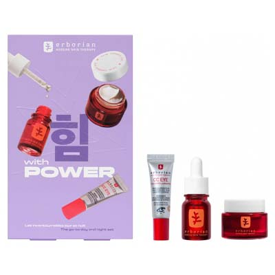 Parapharmacie en ligne > Beauté & Soins > Produits de soins du visage > Soins hydratants et nourrissants pour le visage Erborian With Power Coffret Les Incontournables Jour et Nuit Doré - Publicité Parapharmacie en ligne > Beauté & Soins > Produits de soins du visage > Soins hydratants et nourrissants pour le visage Erborian With Power Coffret Les Incontournables Jour et Nuit Doré - Publicité