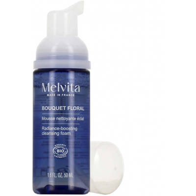 Melvita Bouquet Floral Light Mousse Nettoyante - Mousse Nettoyante - Publicité Melvita Bouquet Floral Light Mousse Nettoyante - Mousse Nettoyante - Publicité