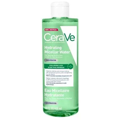 Parapharmacie en ligne > Beauté & Soins > Produits de soins du visage > Soins hydratants et nourrissants pour le visage CeraVe Eau Micellaire Hydratante 400 ml - Publicité Parapharmacie en ligne > Beauté & Soins > Produits de soins du visage > Soins hydratants et nourrissants pour le visage CeraVe Eau Micellaire Hydratante 400 ml - Publicité