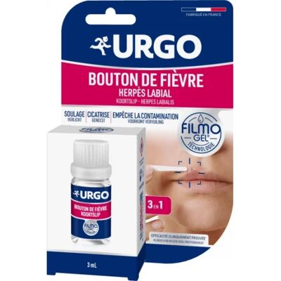 Urgo Bouton de Fièvre Traitement - Herpes Cold Sore Treatment - Publicité Urgo Bouton de Fièvre Traitement - Herpes Cold Sore Treatment - Publicité