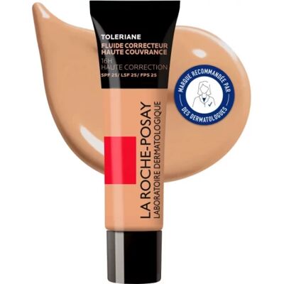 La Roche-Posay Toleriane Fond de Teint SPF 25 - Fond - Publicité La Roche-Posay Toleriane Fond de Teint SPF 25 - Fond - Publicité