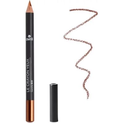 Crayon yeux bio Avril bronze - Eyeliner pour yeux sensibles - Publicité Crayon yeux bio Avril bronze - Eyeliner pour yeux sensibles - Publicité