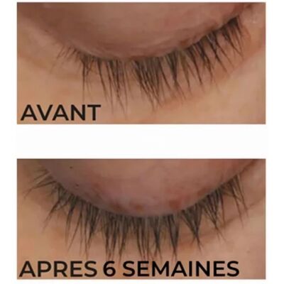 Mascara naturelle booster de cils Pomponne - Volume & Longueur - Bleu électrique - Publicité Mascara naturelle booster de cils Pomponne - Volume & Longueur - Bleu électrique - Publicité