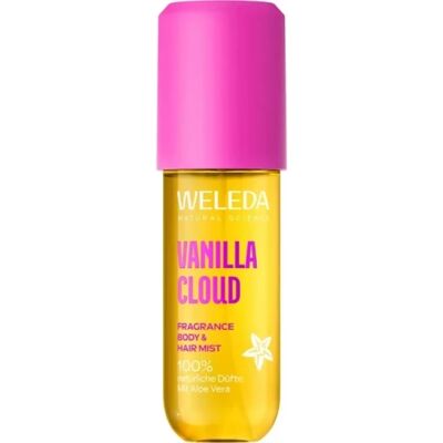 Parapharmacie en ligne > Beauté & Soins > Maquillage et parfumerie > Parfumerie Weleda Brume Parfumée Vanilla Cloud 95 ml - Publicité Parapharmacie en ligne > Beauté & Soins > Maquillage et parfumerie > Parfumerie Weleda Brume Parfumée Vanilla Cloud 95 ml - Publicité