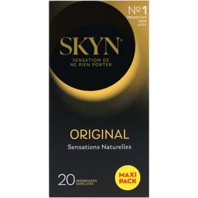 Préservatifs Skyn Original Manix - Sensations Naturelles - 20 pcs - Publicité Préservatifs Skyn Original Manix - Sensations Naturelles - 20 pcs - Publicité
