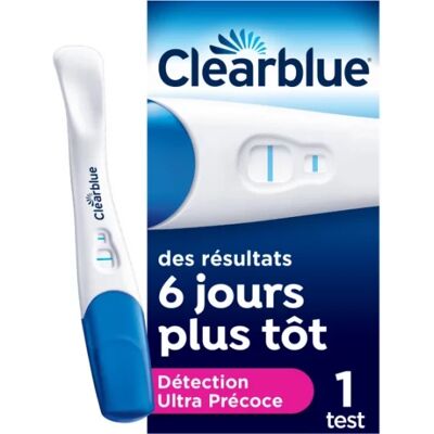 Test de Grossesse Clearblue Détection Précoce - Grossesse & Ovulation - Bébé & Maman - Publicité Test de Grossesse Clearblue Détection Précoce - Grossesse & Ovulation - Bébé & Maman - Publicité