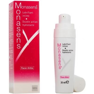 Gel lubrifiant intime hydratant TEVA Monasens - Hydrate et stimule - Publicité Gel lubrifiant intime hydratant TEVA Monasens - Hydrate et stimule - Publicité