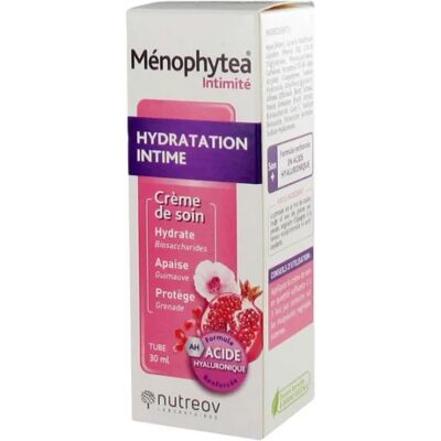 Nutreov Menophytea Intimate Hydration Cream - Crème - Publicité Nutreov Menophytea Intimate Hydration Cream - Crème - Publicité