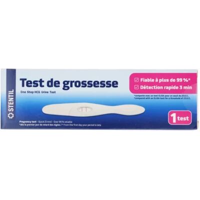 Parapharmacie en ligne > Bébé & Maman > Produits pour maman > Produits pour conception et grossesse > Tests de grossesse Stentil Test de Grossesse - Publicité Parapharmacie en ligne > Bébé & Maman > Produits pour maman > Produits pour conception et grossesse > Tests de grossesse Stentil Test de Grossesse - Publicité