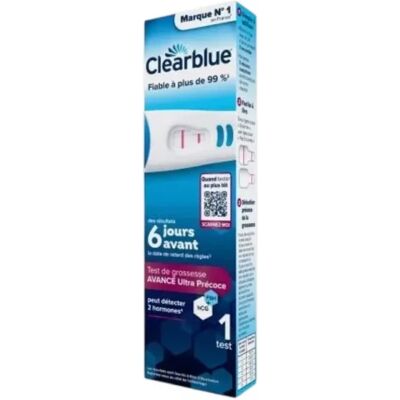 Parapharmacie en ligne > Bébé & Maman > Produits pour maman > Produits pour conception et grossesse > Tests de grossesse Clearblue Test de Grossesse Ultra-Précoce Avancéx 1 - Publicité Parapharmacie en ligne > Bébé & Maman > Produits pour maman > Produits pour conception et grossesse > Tests de grossesse Clearblue Test de Grossesse Ultra-Précoce Avancéx 1 - Publicité