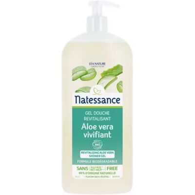 Parapharmacie en ligne > Bio & médecine naturelle > Soins d'hygiène bio Natessance Gel Douche Vivifiant Aloe Vera 1 L - Publicité Parapharmacie en ligne > Bio & médecine naturelle > Soins d'hygiène bio Natessance Gel Douche Vivifiant Aloe Vera 1 L - Publicité