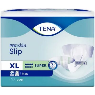 TENA ProSkin Slip XL 28 - Produit d’incontinence - Publicité TENA ProSkin Slip XL 28 - Produit d’incontinence - Publicité