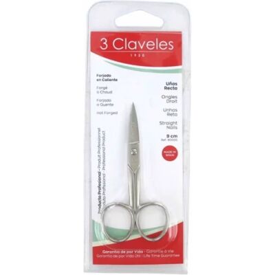 Parapharmacie en ligne > Beauté & Soins > Produits de soins du corps > Produits pour ongles et coutellerie 3 Claveles Ciseaux à Ongles Droit - Publicité Parapharmacie en ligne > Beauté & Soins > Produits de soins du corps > Produits pour ongles et coutellerie 3 Claveles Ciseaux à Ongles Droit - Publicité
