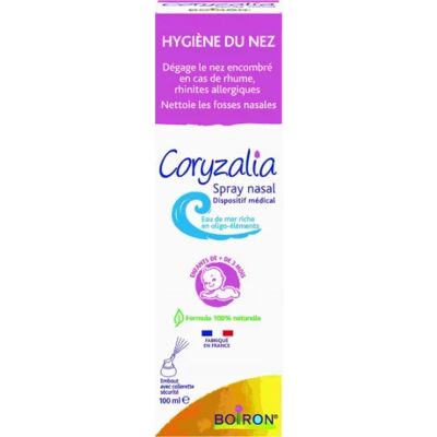 Boiron Coryzalia - Spray nasal - 100ml - Publicité Boiron Coryzalia - Spray nasal - 100ml - Publicité
