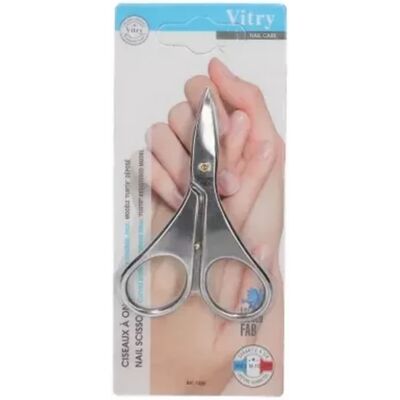 Parapharmacie en ligne > Beauté & Soins > Produits de soins du corps > Produits pour ongles et coutellerie Vitry Ciseaux à Ongles Lames Courbes Inox Furtif - Publicité Parapharmacie en ligne > Beauté & Soins > Produits de soins du corps > Produits pour ongles et coutellerie Vitry Ciseaux à Ongles Lames Courbes Inox Furtif - Publicité