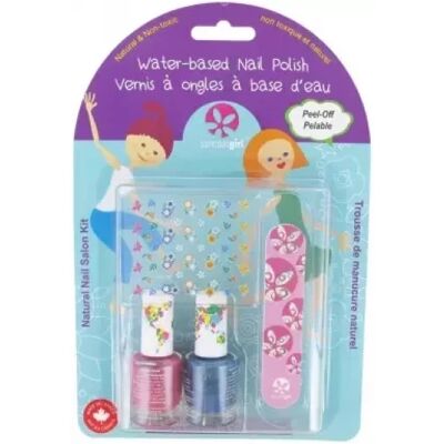 Kit Ongles Sirène Suncoat Girl - Non Toxique, Sûr pour Enfants - Publicité Kit Ongles Sirène Suncoat Girl - Non Toxique, Sûr pour Enfants - Publicité