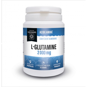Dayang L-Glutamine 200mg Gélules Végétales - Complément alimentaire - Publicité Dayang L-Glutamine 200mg Gélules Végétales - Complément alimentaire - Publicité