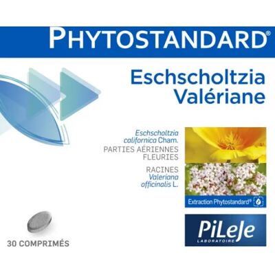 Complément Pileje Eschscholtzia et Valériane - Sommeil & Système Nerveux - Publicité Complément Pileje Eschscholtzia et Valériane - Sommeil & Système Nerveux - Publicité
