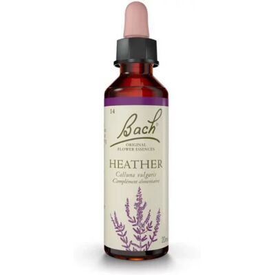 Fleurs de Bach Original - Heather - 20 ml - Elixir floral - Publicité Fleurs de Bach Original - Heather - 20 ml - Elixir floral - Publicité
