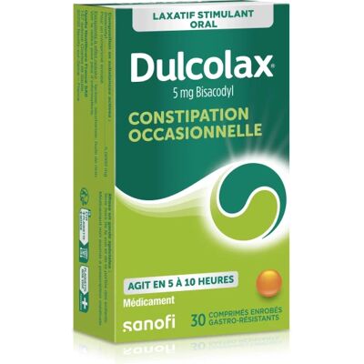 Médicaments sans ordonnance > Médicaments contre les troubles de digestion et les nausées > Médicaments contre la constipation Dulcolax 5 mg Comprimés x 30 - Publicité Médicaments sans ordonnance > Médicaments contre les troubles de digestion et les nausées > Médicaments contre la constipation Dulcolax 5 mg Comprimés x 30 - Publicité