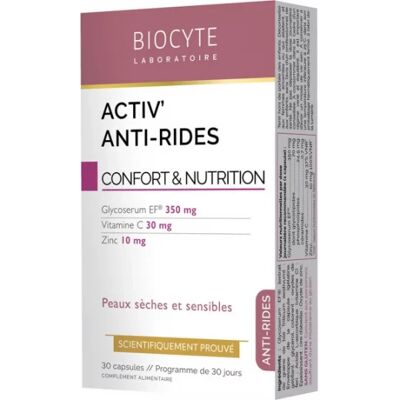 Biocyte Activ Inpulp - Complément anti-rides pour la peau - Publicité Biocyte Activ Inpulp - Complément anti-rides pour la peau - Publicité