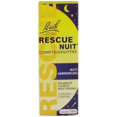 Bach Rescue Remedy Night 10 ml Élixir floral - Sommeil nocturne - Publicité Bach Rescue Remedy Night 10 ml Élixir floral - Sommeil nocturne - Publicité